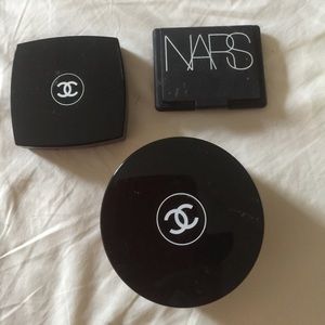 Bronze ...blush on ...and eye color