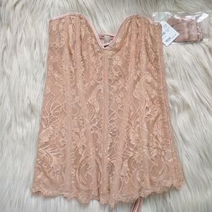 Covered in diamonds lace corset