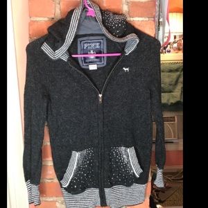 💕Vintage VS PINK! Zipper/hoodie jacket