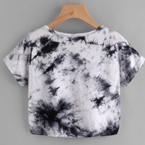 Tie dye crop top