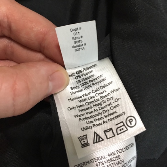 Eddie Bauer size 10 Dress Coat Grey - Picture 4 of 6