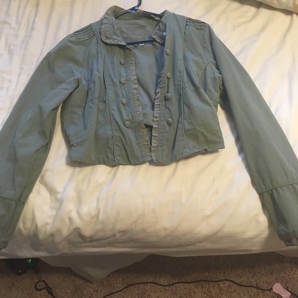80 button up jacket