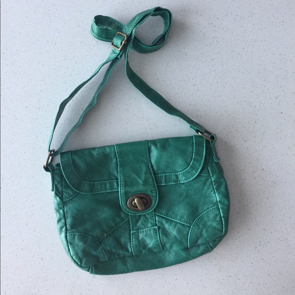 Green Cross Body Purse