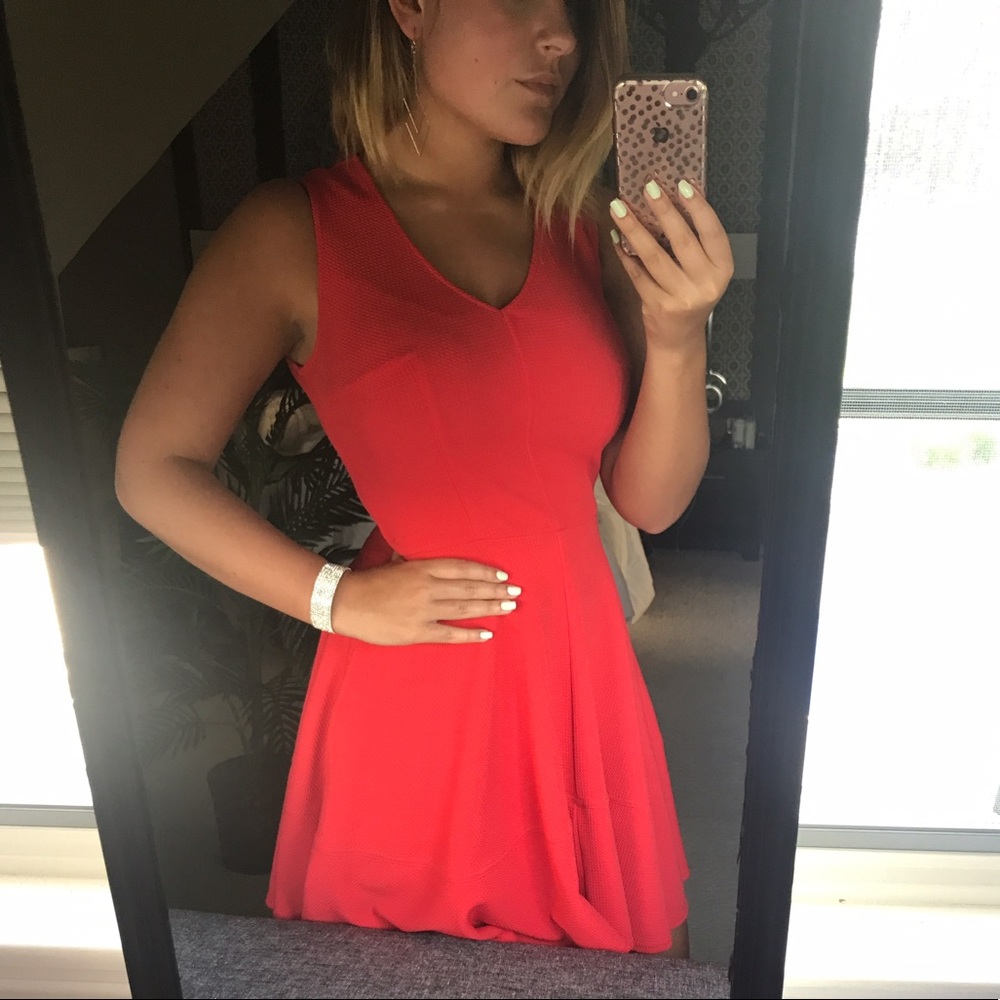 BEAUTIFUL RED A-LINE DRESS