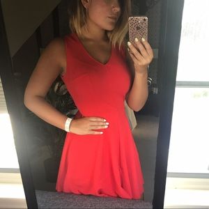 BEAUTIFUL RED A-LINE DRESS