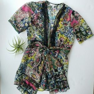 CAbi Cardigan/Coverup - size Small