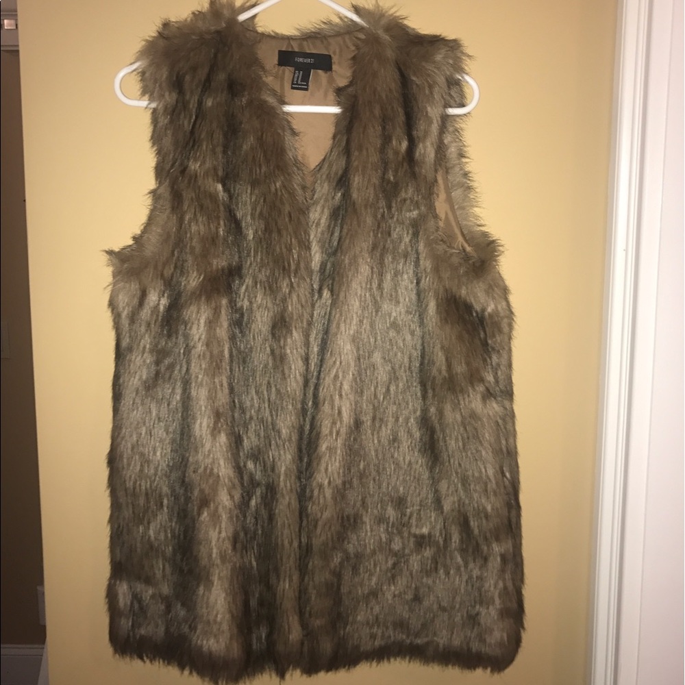 Faux Fur Vest