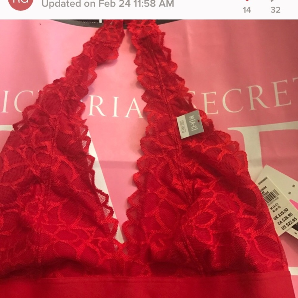 Red Bralette