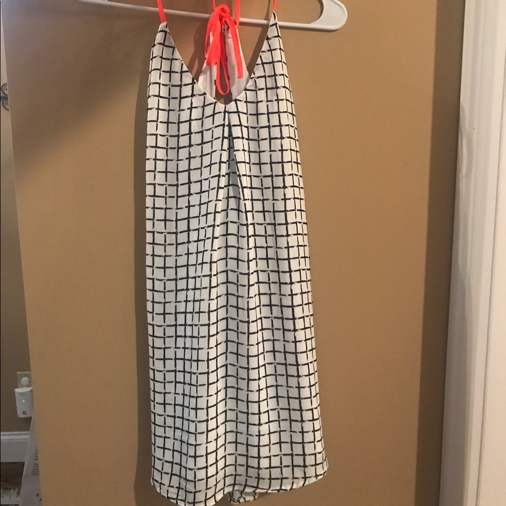 Neon Strapped Sundress