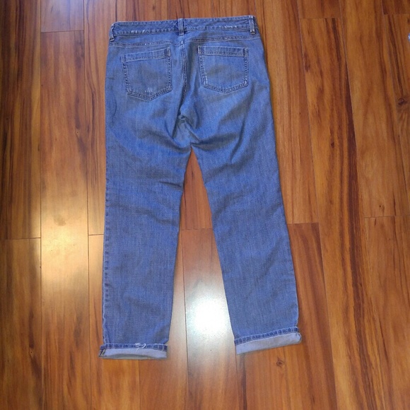 Low Rise Ripped Boyfriend Jeans - Picture 3 of 4