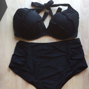 Betsey Johnson High Waisted Bikini