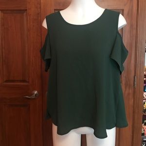Open shoulder top