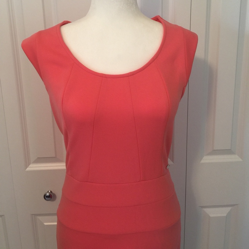 NWT Guess Peach Open Back Dress