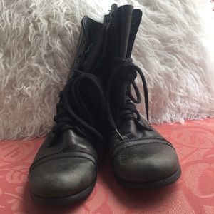 steve madden combat boots