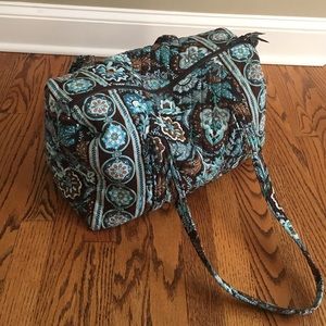 Vera Bradley JAVA BLUE Duffel Bag