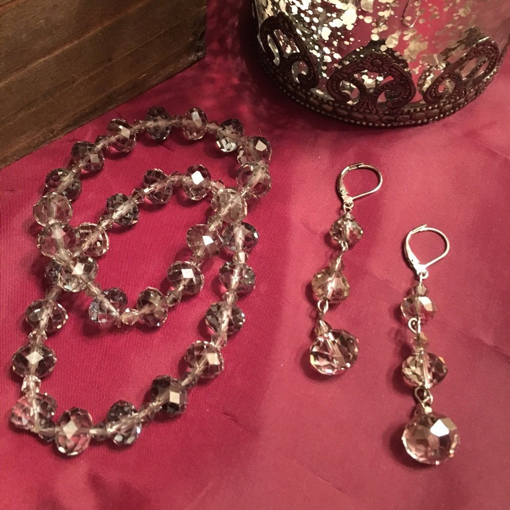 Bracelets and earrings