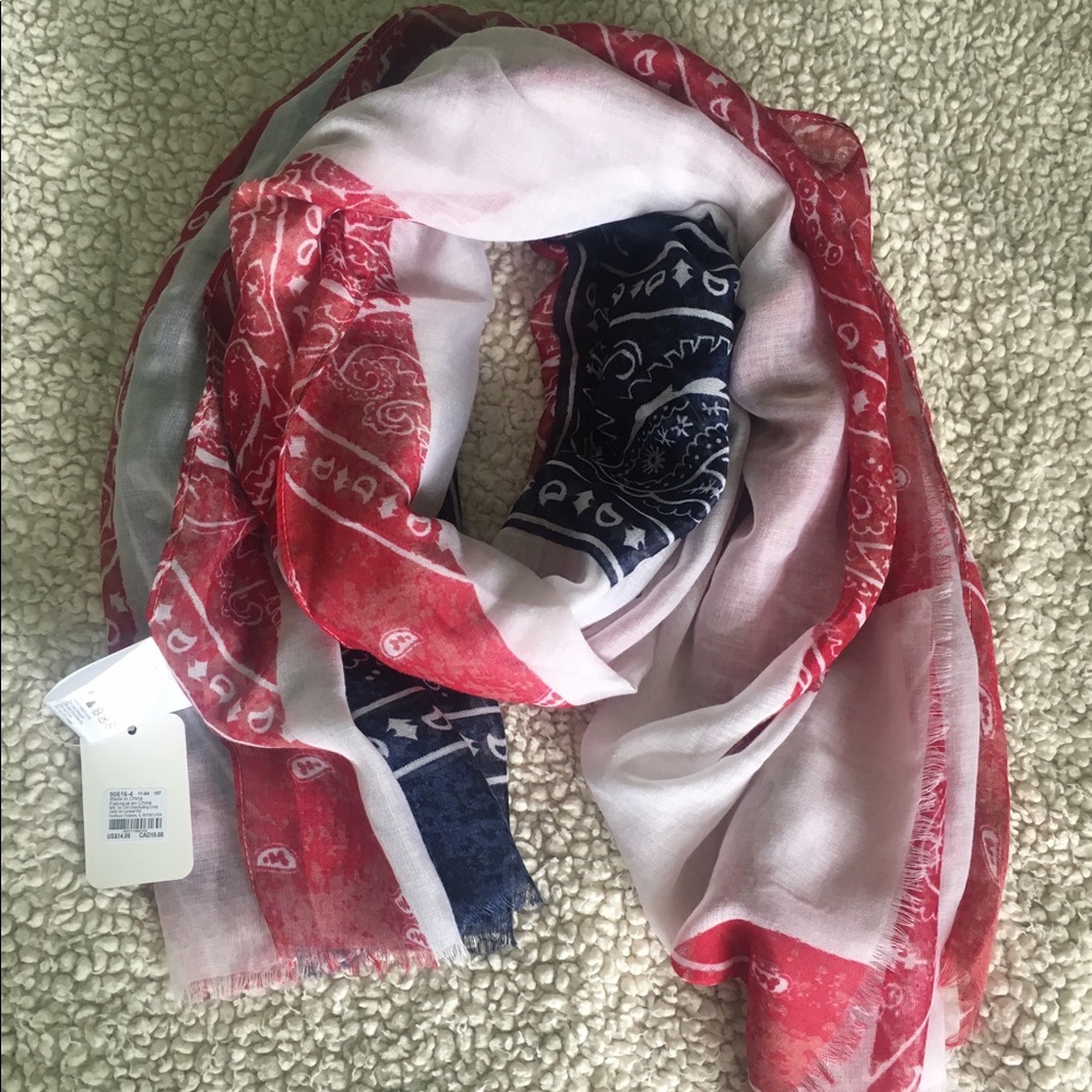 American flag scarf