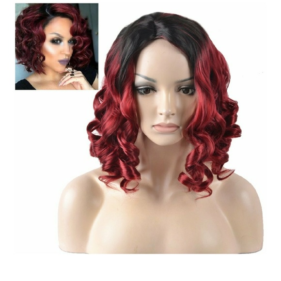Black Ombre Wine Red main image 4