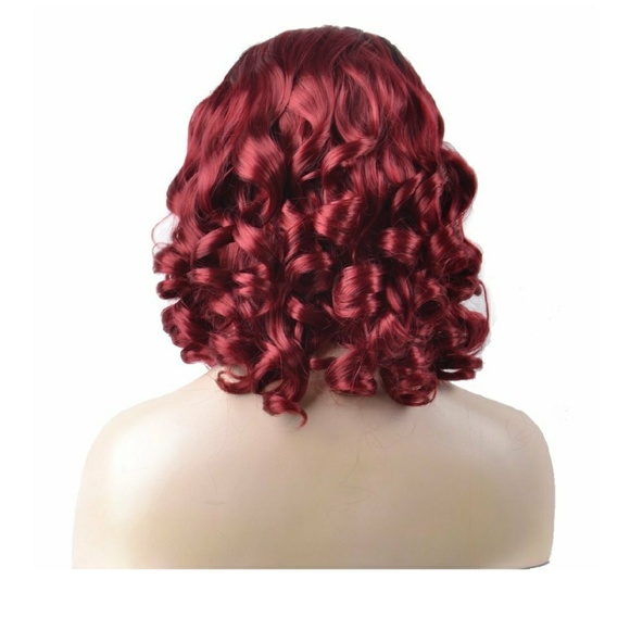 Black Ombre Wine Red