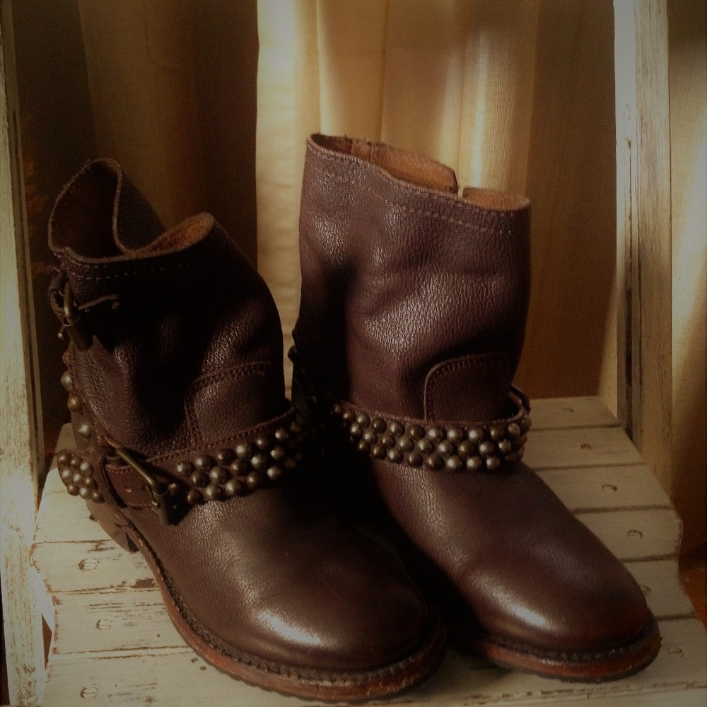 ASH Studded Riding Boots - Picture 5 of 6