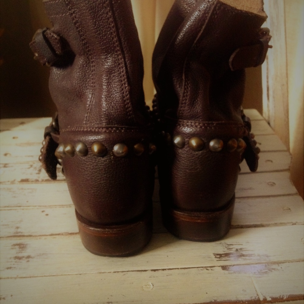 ASH Studded Riding Boots - Picture 4 of 6