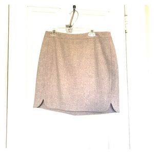 Last Call!  EUC J Crew wool mini skirt, size 4