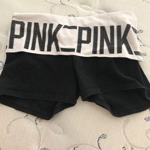 VS Pink Yoga Shorts