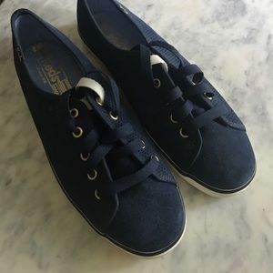 NWOT // Navy Blue Suede KEDS