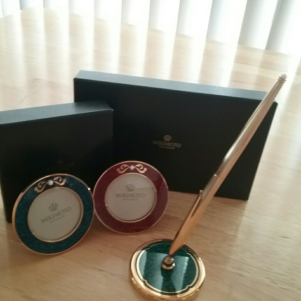 MIKIMOTO Pearl & Gold Plated Special Issue Set