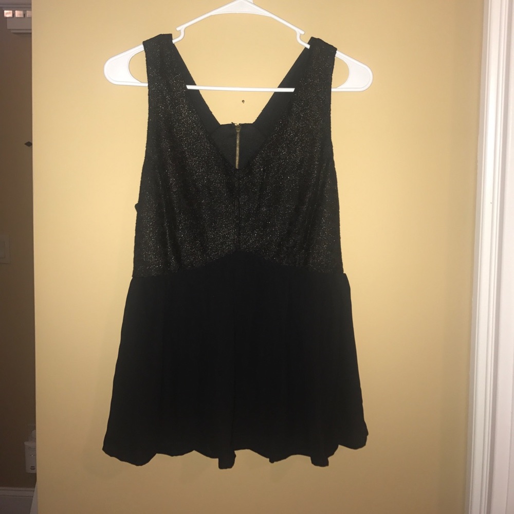 Peplum Party Top
