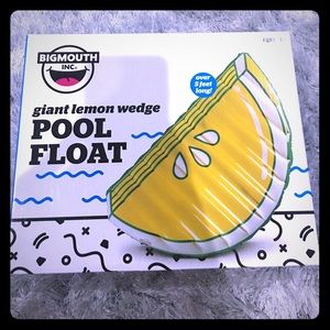 BN Giant Oversized XL Lemon 🍋 Wedge Pool Float