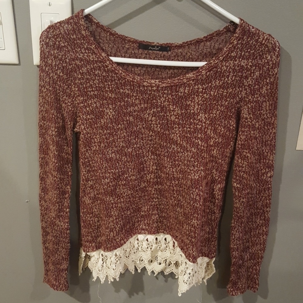 Maroon Sweater
