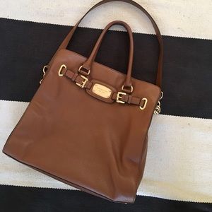 Michael Kors Large Leather Satchel