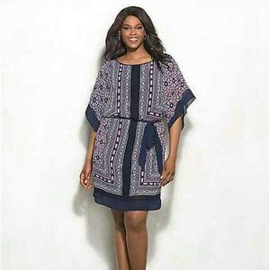 DressBarn Chifon Dress 16W