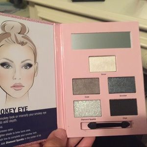 Eyeshadow set and guide
