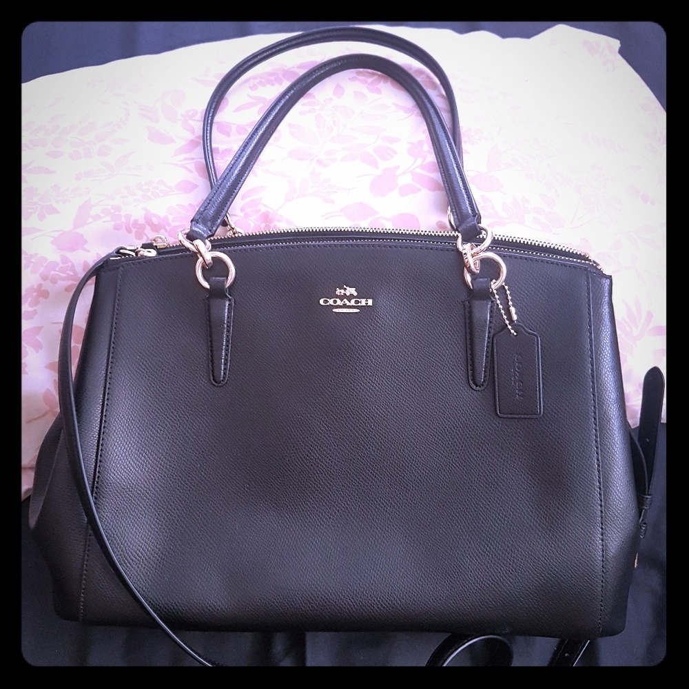 Coach purse with strap