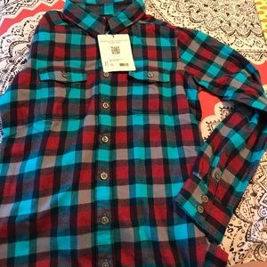 Patagonia W's long-sleeve flannel shirt