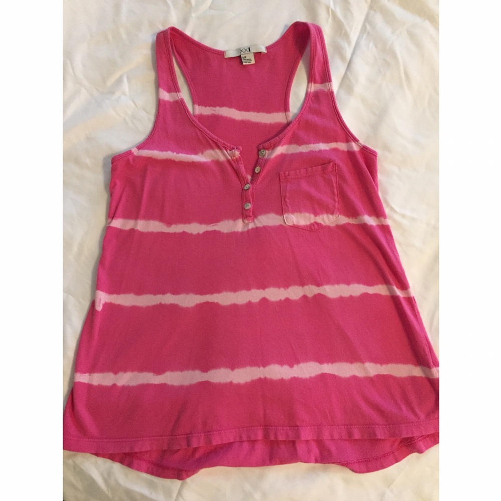 Striped Racerback Tank