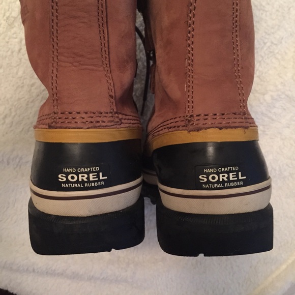 Sorel Caribou Winter Boots Size 8 - Picture 4 of 6