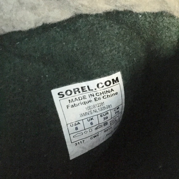 Sorel Caribou Winter Boots Size 8 - Picture 6 of 6