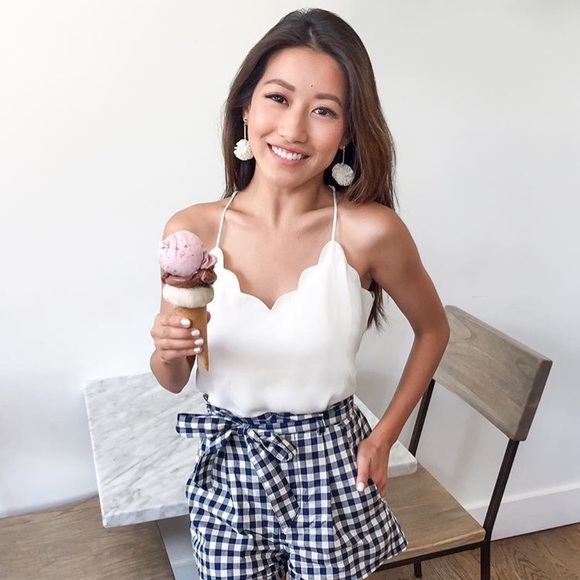 J crew scalloped tank Clearance