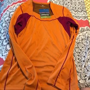 Patagonia runshade crew workout top