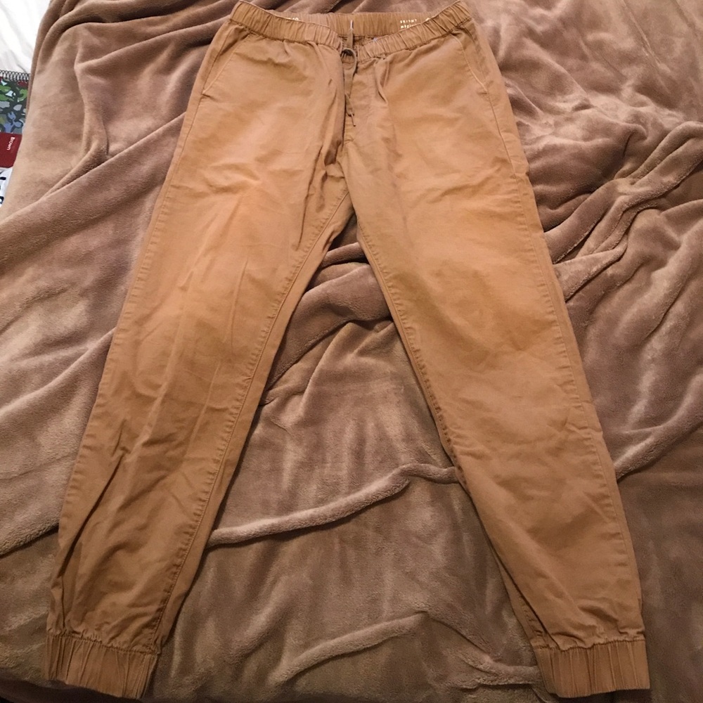 Khaki Bullhead Skinny Fit Joggers