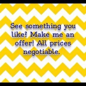 ALL OFFERS  ARE WELOME