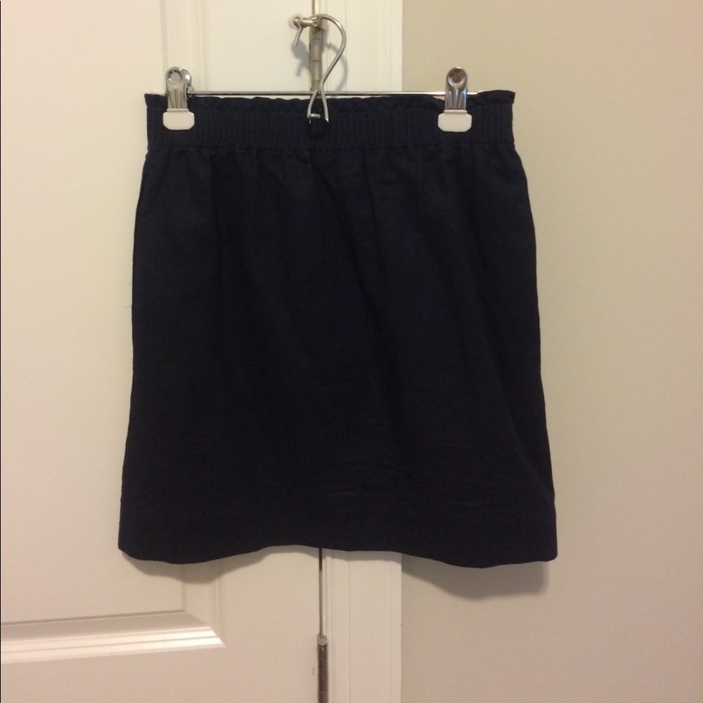 Navy Jcrew skirt