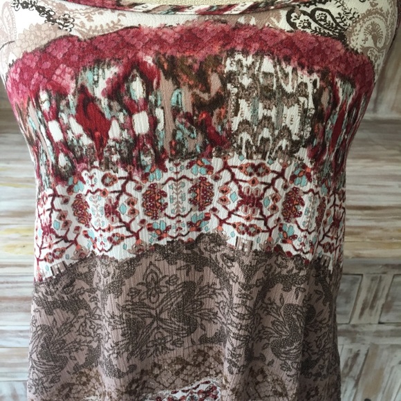 NWOT "Mai Tai" backless asymmetrical top - Picture 2 of 3