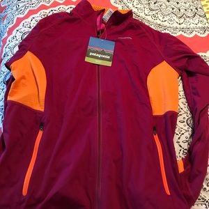 Patagonia W's windshield jacket sz. L
