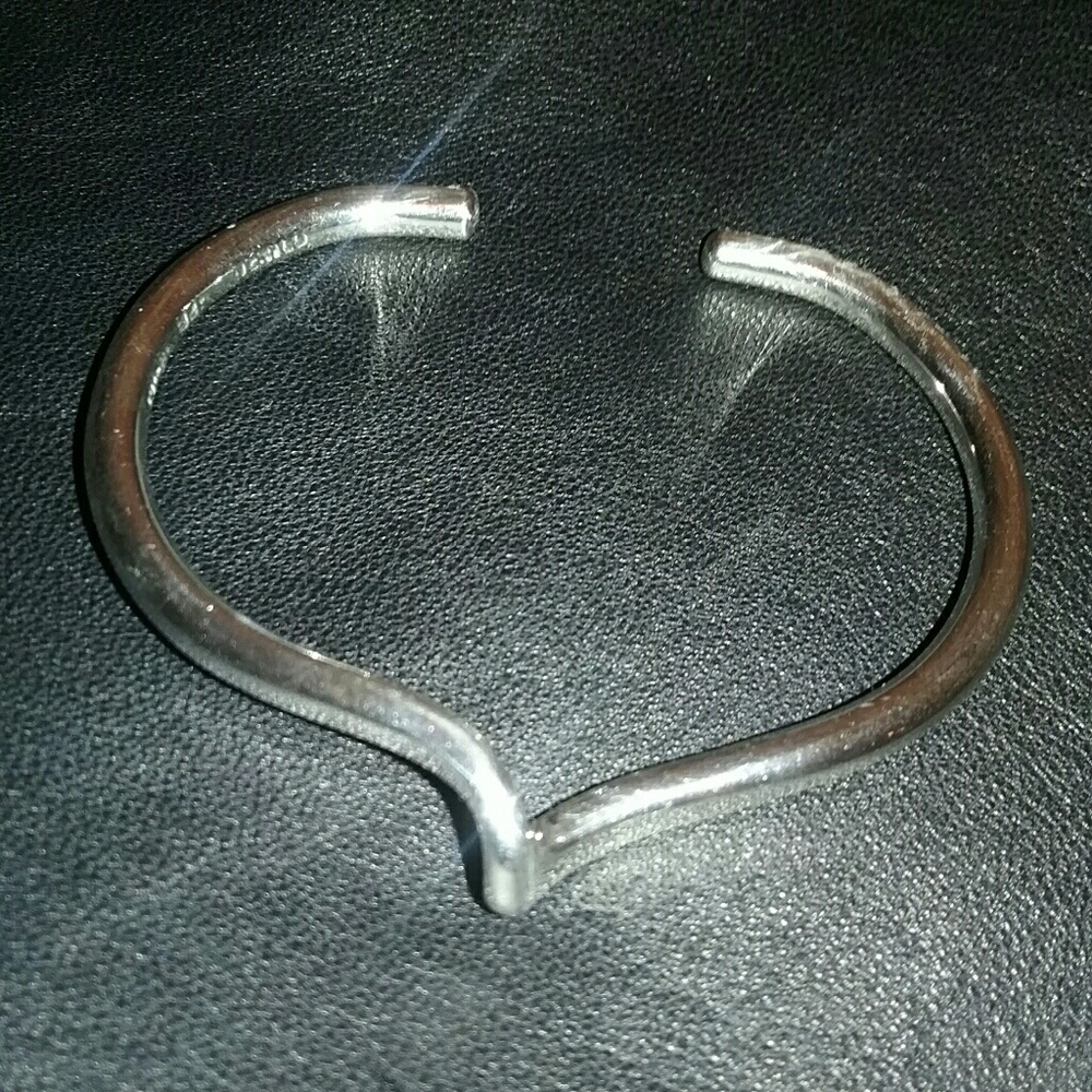 Genuine 925 Silver Cuff Bracelet