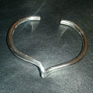Genuine 925 Silver Cuff Bracelet
