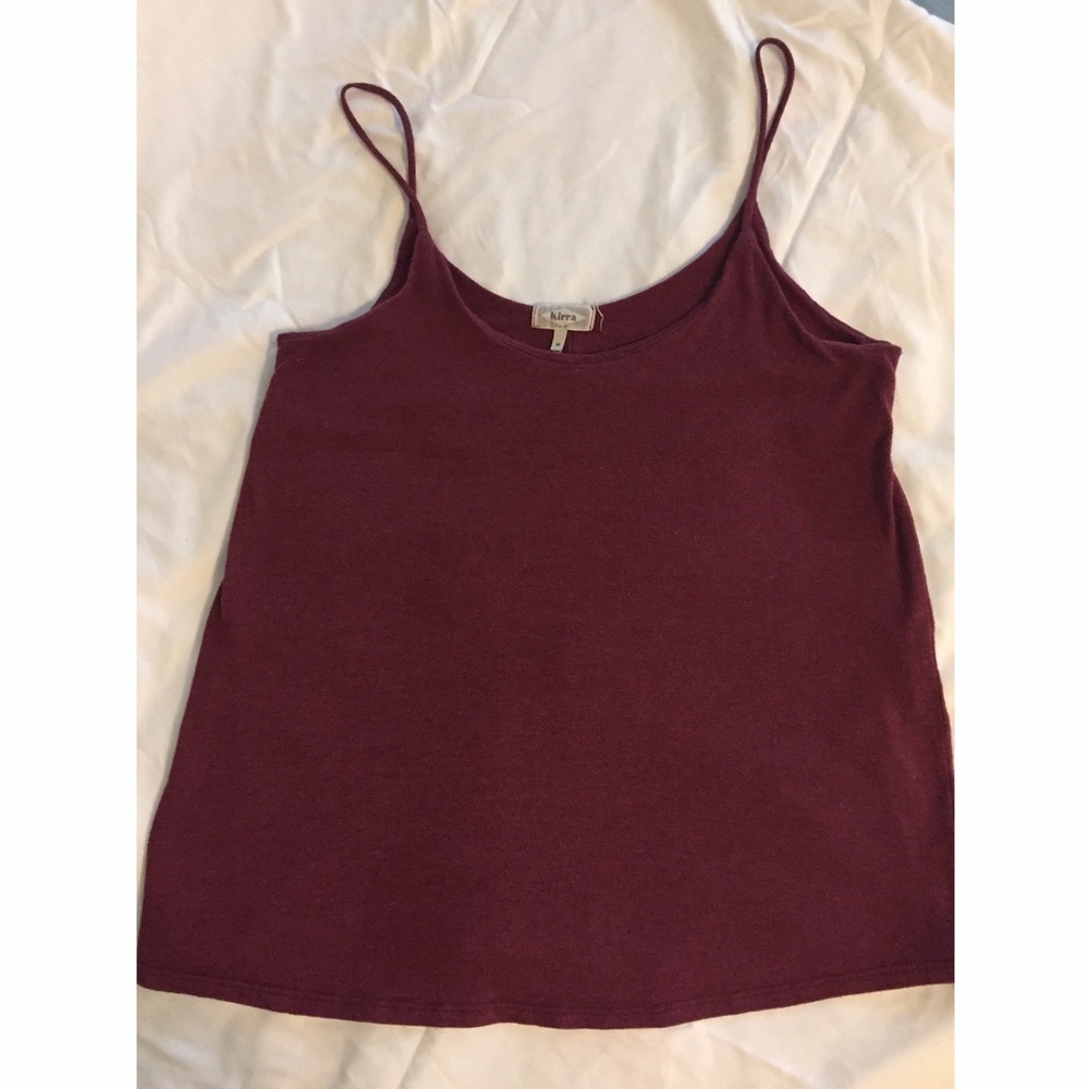 Maroon Tank